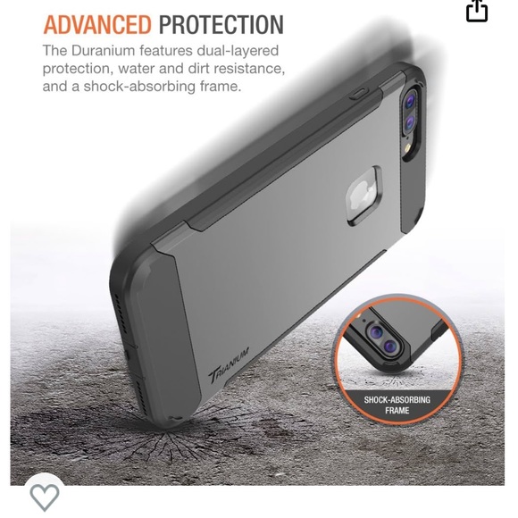 Trianium heavy duty case with belt clip Apple iPhone 6 case - Picture 2 of 9